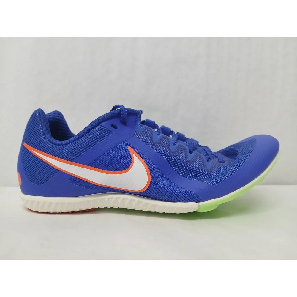 Nike Mens Zoom Rival Multi Track and Field Cleats NO SPIKES DC8749-401 Blue Sz 9